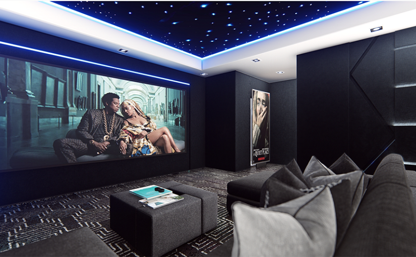 Modern Home Theater Experience